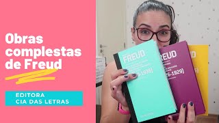 Obras completas de Freud  Editora Companhia das Letras [upl. by Eydie337]