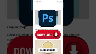 adobe photoshop free download photoshop tutorial viralvideoshorts shortvideo [upl. by Cirdor107]