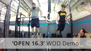 CrossFit quotOPEN 163quot WOD Demo amp Workout Tips  82 Reps Rx [upl. by Acinot]