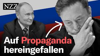 Russische Propaganda So hat Putin Elon Musk ausgetrickst [upl. by Newbold]