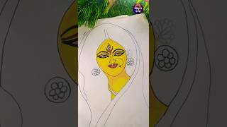 মা আসছে অসুর বিনাশ করতে । জয় মা দুর্গা । ajanakotha durga devidurgadrawing [upl. by Ettezzil]