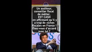 UN AUDITEUR CONSEILLER FISCAL DE MÉTIER EST CASH EN AFFIRMANT QUIL Y A TROP DE NICHES FISCALES [upl. by Adialeda]