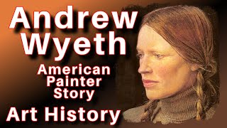 Andrew Wyeth Watercolor Painting Technique Artist Christinas World Helga Interview Art Documentary [upl. by Malvia919]