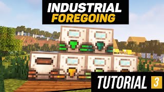 Industrial Foregoing tutorial  guide 1165  Generators minecraft java edition [upl. by Nayd936]