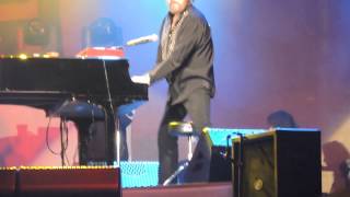 Hank Williams Jr NRA the boy wants to Boogie woogie Nashville tn 2015 Piano routine [upl. by Ellehcit339]