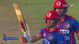 Najibullah Zadran 77 runs vs Sri Lanka 3rd ODI  Sri Lanka vs Afghanistan [upl. by Aniraad]