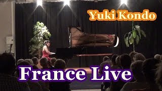 フランスライブ ピアニスト 近藤由貴Piano Recital in France Yuki Kondo [upl. by Aikemot]