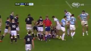 Scotland v Argentina First Autumn Test Full Match 2014 [upl. by Nivlac76]