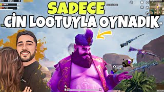 SADECE CİNDEN ÇIKAN EŞYALARLA OYNADIK MERMİMİZ BİTTİ PES ETMEDİK PUBG MOBİLE [upl. by Latrice]