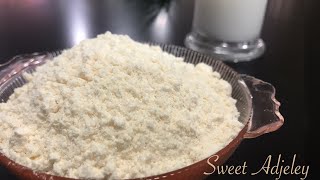 HOW TO MAKE MILK POWDER  EASY HOMEMADE MILK POWDER [upl. by Pegasus]