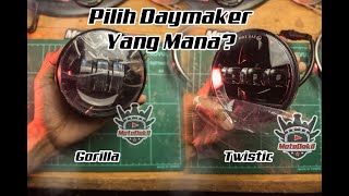 Review Lampu Daymakaer Gorilla Dan Twistic [upl. by Naihtsirc]