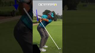 Golf Swing Slow Motion Iron [upl. by Aicatsanna]