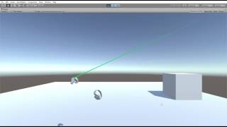 Unity3D SACLOS Guidance Test With Beam Motion and Damping [upl. by Annayek]