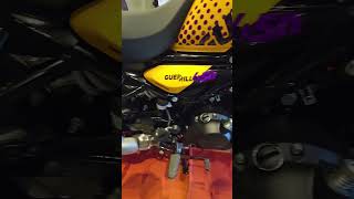 RE Guerrilla 450  Exhaust Sound shorts royalenfield [upl. by Leaffar]