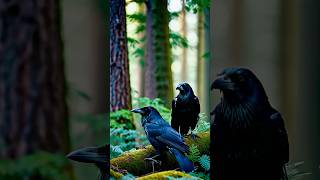 Raven Romance Ravens Wildlife NatureDocumentary BirdCommunication animalbehavior [upl. by Valerlan]