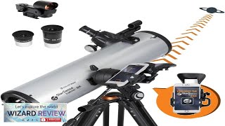 CELESTRON StarSense Explorer DX 130AZ Smartphone AppEnabled Telescope – Works Review [upl. by Hannahsohs]