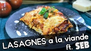 Lasagnes à la viande  YouCook amp Seb [upl. by Zeeba]