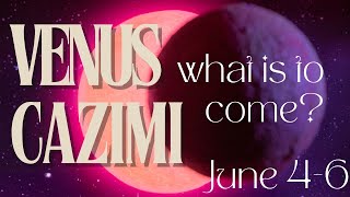 Venus Cazimi  What to look forward to  June 4th6th 2024 [upl. by Eetnahs]