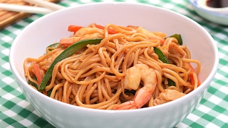 Fideos Fritos Chinos 3 Delicias  Chow Mein  Comida China [upl. by Audrey432]