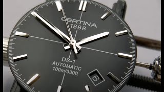 Certina Urban Ds 1 Powermatic 80 Uhr • EAN Time Repair Restore Maintenance Timepiece Dissemble [upl. by Ennelram757]