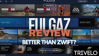 FulGaz Review  the perfect indoor cycling app for Ironman Training [upl. by Annahsor]