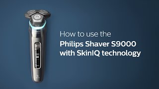 Philips Shaver S9000 with SkinIQ Technology [upl. by Naltiak13]