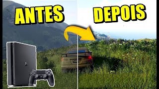 COMO MELHORAR A IMAGEM DO SEU PS4 [upl. by Socin119]