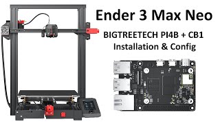 Ender 3 Max Neo BIGTREETECH PI4B  CB1 Mainsail Klipper Installation and Configuration for ADXL345 [upl. by Chien]