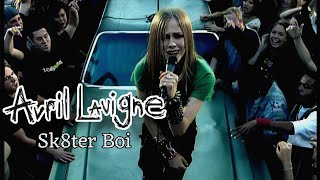 4K Avril Lavigne  Sk8er Boi Music Video [upl. by Lebyram934]