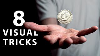 8 SIMPLE Coin Tricks Anyone Can Do  Revealed [upl. by Attaynik]