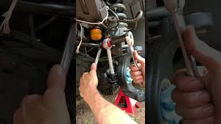 Ford F350  Stabilizer Bar Link Replacement [upl. by Dawn]