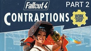 Fallout 4 Contraptions  Part 2  Displays Elevators and Fireworks [upl. by Ahsiele720]