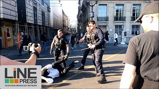 Rassemblement quotcontre Macron et ses ordonnancesquot  Paris  France 19 juin 2017 [upl. by Cynar147]