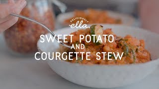 Sweet Potato amp Courgette Stew  Vegan  Deliciously Ella [upl. by Haissem725]