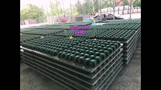 Block brick PVC palletpallet [upl. by Ttenyl]