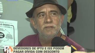 Devedores de IPTU e ISS podem pagar dívida com desconto [upl. by Welford31]