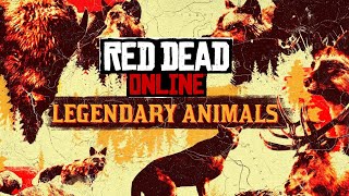 Legendary Animals RDR2 Online  The Hunt Is On [upl. by Aisa]