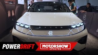 Byton M Byte amp K Byte  As elegant as EVs can get  2018 LA Auto Show  PowerDrift [upl. by Beberg]