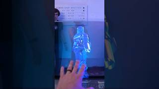 Building Tony Starks hologram desk engineering workshop tonystark shorts [upl. by Nelhsa]