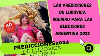 Las Predicciones de Ludovica Año del Dragón y quien gana en el Balotaje De Argentina 2023 [upl. by Yniatirb]