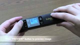 Magic Wand™ portable scanner with LCD preview screen [upl. by Lawrenson]