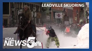 Leadville Skijoring [upl. by Nossila680]