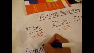 Conjugación de Verbos Regulares en Español  parte 1 How to Learn Spanish [upl. by Banyaz]