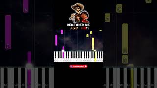 👆 how to play REMEMBER ME 🎹 Coco  EASY Piano TUTORIAL [upl. by Seftton]