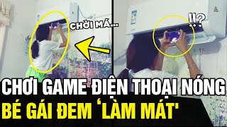 Đang dở ván game mà ĐIỆN THOẠI BỊ NÓNG bé gái nhanh trí LÀM MÁT bằng CÁCH KHÓ ĐỠ  Tin Ngắn 3 Phút [upl. by Ury570]