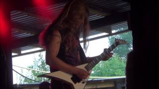 Violent Force  Destructed Life Live  Headbangers Open Air 2014 [upl. by Niwrehs]