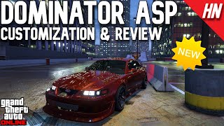 Vapid Dominator ASP Customization amp Review  GTA Online [upl. by Schonfield]