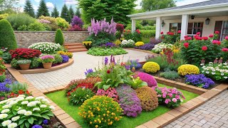 Inspiring Flower Bed Designs for Your Patio  Creating a Stunning Outdoor Oasis [upl. by Eldin]