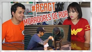 REACT AJUDANDO MORADORES DE RUA ‹ ESPECIAL DE ANO NOVO › inventonahoratv [upl. by Bevis313]