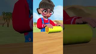 Scary Teacher 3D vs Squid Game Cutting Malt Rainbow Candy 5 Times Challenge animation shorts [upl. by Alat]